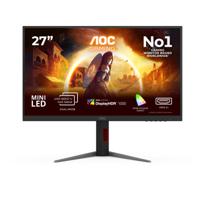 G4 U27G4XM pantalla para PC 68,6 cm (27) 3840 x 2160 Pixeles 4K Ultra HD LED Negro, Rojo