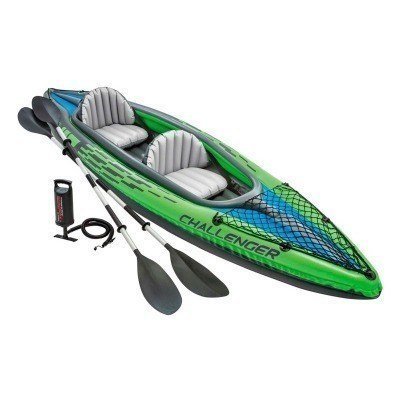 Intex 68306 - kayak k2 deportivo inflable 2 personas max 180 kg 351 x 76 x 38 cm