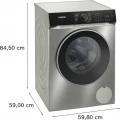Lavadora Siemens WG56H2AXES, 10 kg, 1600 rpm, clase A-20%, acero antihuellas - imagen 6