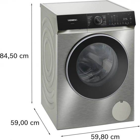 Lavadora Siemens WG56H2AXES, 10 kg, 1600 rpm, clase A-20%, acero antihuellas - imagen 6