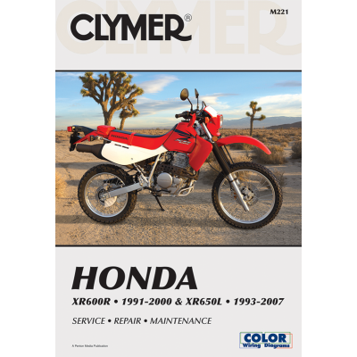 Manual de reparación motocicleta CLYMER M221
