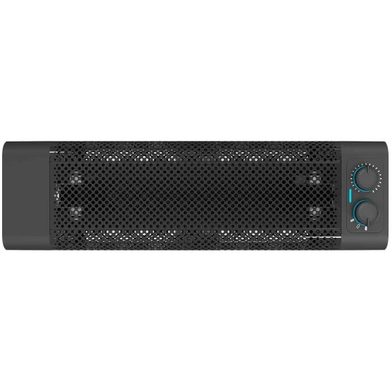 Radiador de mica compacto Orbegozo RMB1000, 1.000 W, 2 potencias, negro - imagen 3