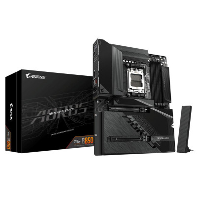 Placa base gigabyte b850 aorus stealth atx am5 - 4x ddr5 - 2x sata3