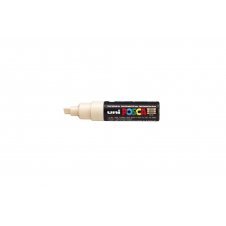 POSCA uni PC-8K marcador 1 pieza(s) Punta de cincel Beige