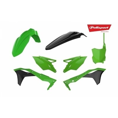 Kit de plástica Polisport KX450F 16-18 Verde / Negro 90837