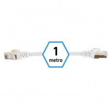 iggual Latiguillo CAT7 SFTP LSZH 1 metro blanco