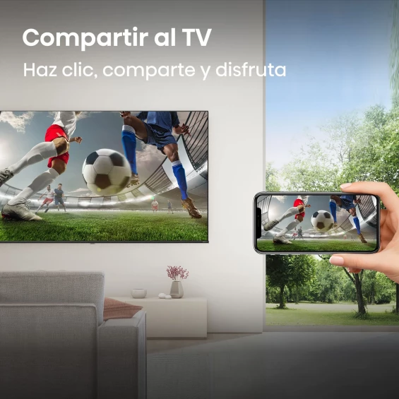 Televisor LED Hisense 32A4S, 32 pulgadas, HD, Smart TV VIDAA, HDR10, negro - imagen 6