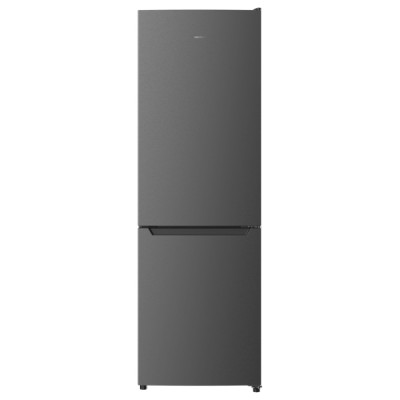 Cecotec Bolero CoolMarket Combi 322 Dark E Frigorifico Combi - Capacidad 322L - Temperatura Regulable - Cajon para Carne y Pesado - Cajon Humedad Regulable - Clase E - 60x185cm - Color Gris Oscuro