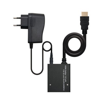 Duplicador HDMI Nanocable 10.25.3502/ HDMI Macho - 2 HDMI Hembra