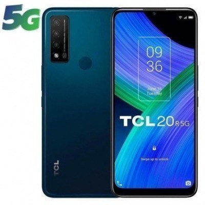 Smartphone TCL 20R 4GB/ 64GB/ 6.52/ 5G/ Azul Lazurita