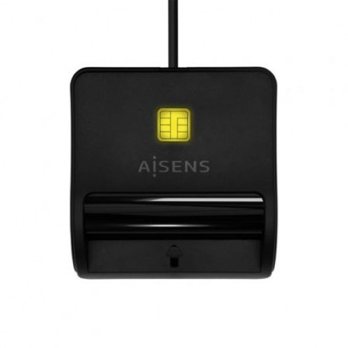 Lector de DNI USB Tipo-C Aisens ASCR-SN03C-BK/ Negro