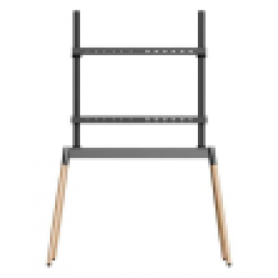 SOPORTE DE SUELO GEMBIRD PARA TV 55 - 86 NEGRO/MADERA