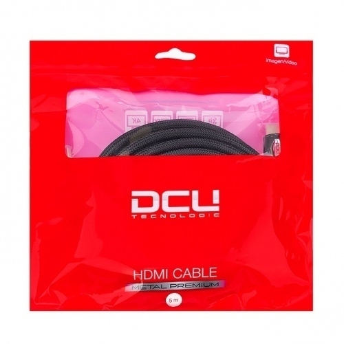 Cable HDMI a HDMI Metal Premium 5m DCU