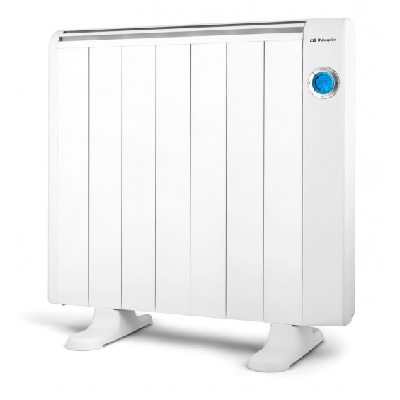 Emisor térmico seco Orbegozo RRE 1310 A, 1.300 W, 7 elementos, 3 modos, display LCD, blanco