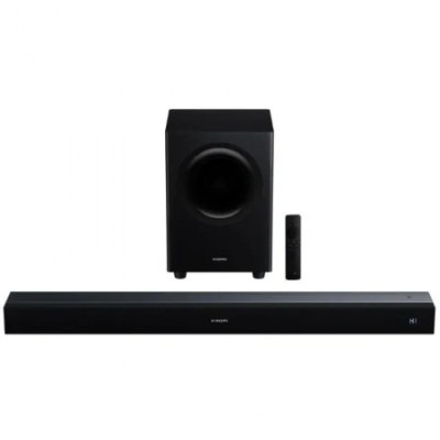 Barra de Sonido con Bluetooth Xiaomi Soundbar Pro 2.1ch/ 300W/ 2.1/ Negra