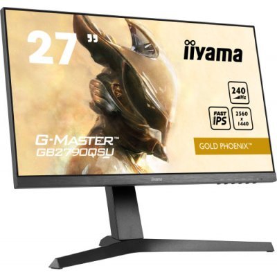 MONITOR IIYAMA 27 GAMING, WQHD, IPS, 2560 x 1440, 240Hz, 1MS, HDMI, DISPLAYPORT, ALT, REG ALT, PIVOTANTE