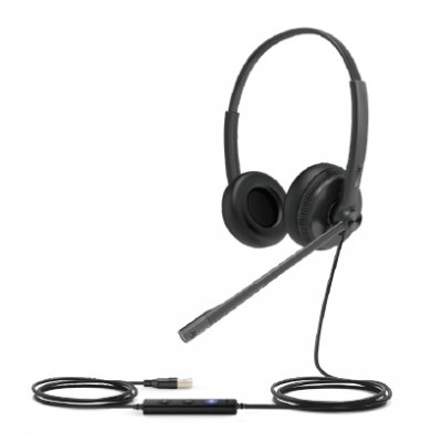 UH34 Auriculares Alámbrico Diadema Oficina/Centro de llamadas Negro