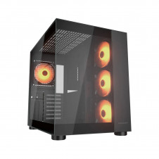 GABINETE COUGAR FV150 RGB MID TOWER NEGRO CRISTAL