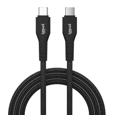 Cable USB-C a tipo C 60W 3A 100 cm trenzado