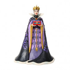 Figura deluxe enesco blancanieves y los siete enanitos la reina malvada
