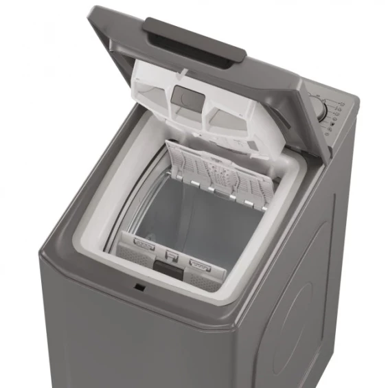 Lavadora de carga superior Candy TCAS274TMR5-S, 7 kg, 1200 rpm, WiFi + Bluetooth, clase A, antracita - imagen 8