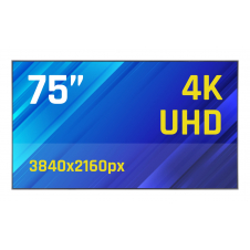 iggual IGG320051 pantalla de señalización Pantalla plana para señalización digital 190,5 cm (75