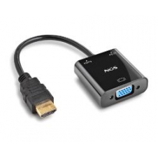 Adaptador NGS HDMI/M a VGA/H 3.5mm mUSB (CHAMALEON)