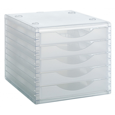 4005 CS TL cajonera para oficina Transparente Poliestireno