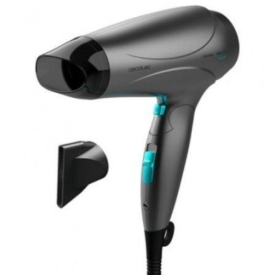 Secador Cecotec Bamba IoniCare Power&Go/ 2400W/ Gris