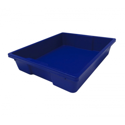 CAJON BAJO S/TAPA 37X31X7.3CM AZUL FAIBO 887-07