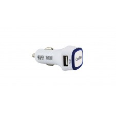 Cargador coche coolbox mechero 5v 2x usb 3.1a blanco COO-CDC215