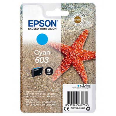 Cartucho de Tinta Original Epson nº603/ Cian