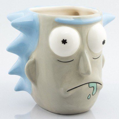 Taza 3d abysse rick and morty rick sanchez