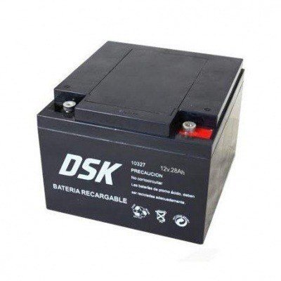 Bateria PLOMO 12V 26Ah AGM 175x166x125mm DSK