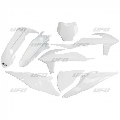 Kit plástica completo UFO KTM blanco KTKIT522047 KTKIT522@047