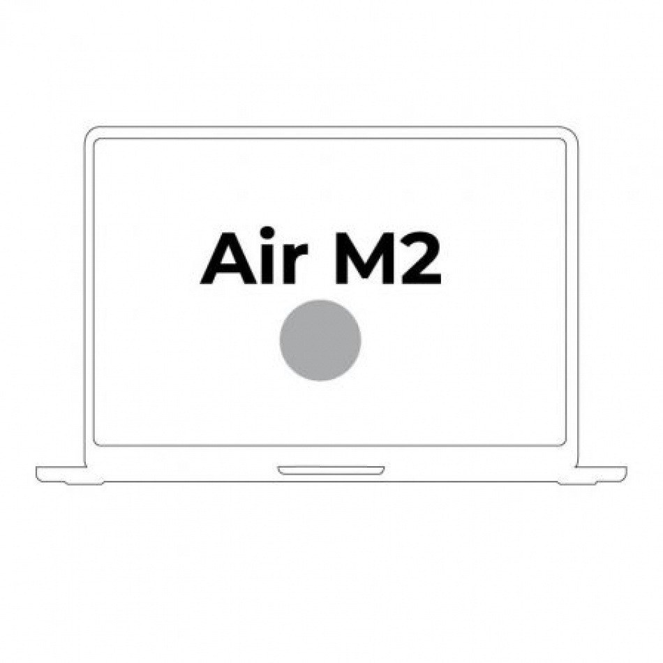 Apple Macbook Air 13.6/ M2 8-Core CPU/ 8GB/ 512GB SSD/ 10-Core GPU/ Plata