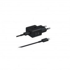 Samsung EP-T2510 Cargador para Smartphone Carga Rápida 25W Negro con Cable