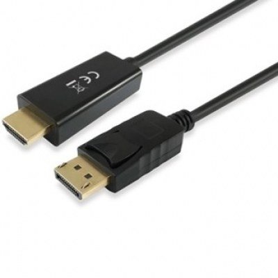 Cable displayport equip a hdmi macho - macho 3m negro