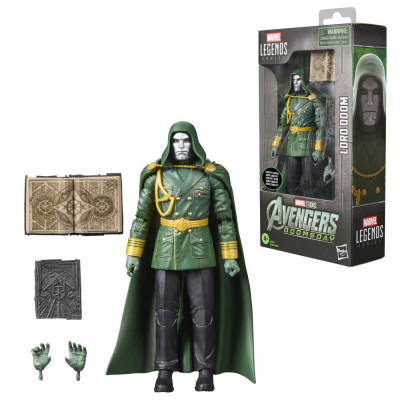 Figura hasbro marvel legends series avengers doomsday lord doom