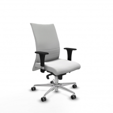 Piqueras y Crespo Albacete confidente sincro bali blanco brazos 1D base aluminio ruedas 65mm engomadas