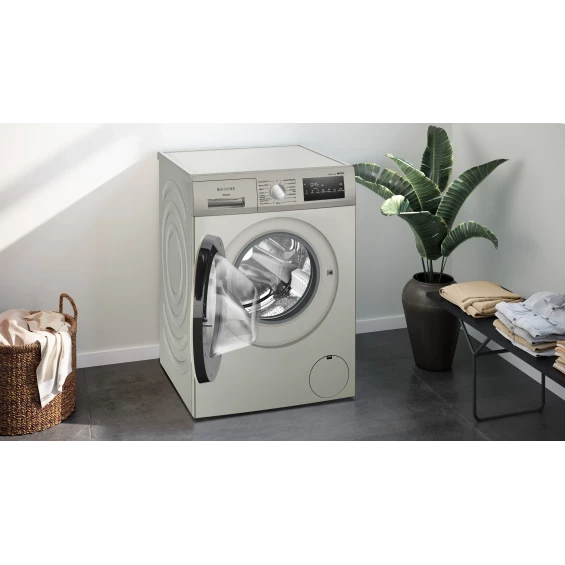 Lavadora Siemens WM14N20XEP, 9 kg, 1400 rpm, clase A, acero mate antihuellas - imagen 4