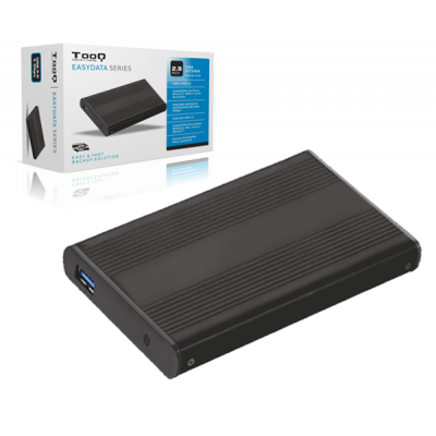 Caja Externa para Disco Duro de 2.5 TooQ TQE-2524B/ USB 3.1