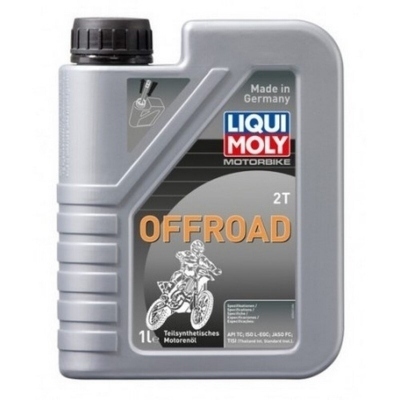 Botella de 1L aceite Liqui Moly semi-sintético 2T Off road 3065