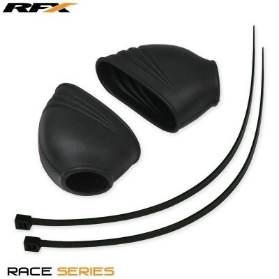 Fundas de goma para reposapiés RFX Race (negro) Universal FXFR9010055BK