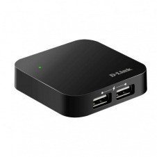 Hub USB 2.0 con Alimentación Externa D-Link DUB-H4/ 4xUSB