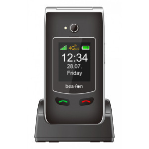SL645plus LTE 7,11 cm (2.8) 120 g Negro, Plata Teléfono con cámara