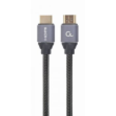 CABLE HDMI 2.0 4K 60HZ GEMBIRD CCBP-HDMI-2M PREMIUM TRENZADO ETHERNET 2M NEGRO