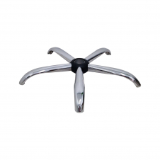 Piqueras y Crespo Kit de 1 base cromada de 600 mm