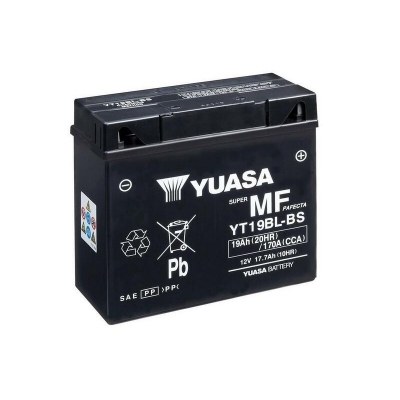 Batería Yuasa YT19BL-BS Combipack (con electrolito) YT19BL-BS