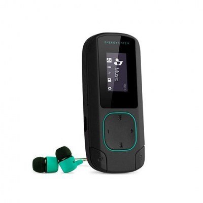 Reproductor mp3 energy sistem clip bluetooth menta 8gb - clip - radio fm - micro sd